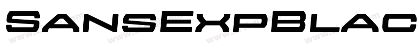 SansExpBlack Oblique字体转换 SansExpBlack Oblique字体转换